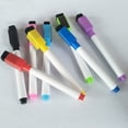 thumbnail image 4 of 8PCS/Set Marqueurs de Tableau Blanc Coloré Magnétique Construit en Gomme Papeterie Fournitures Scolaires, 4 of 5