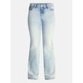 thumbnail image 5 of No Boundaries Extended Tab Bootcut Jeans, 31.5'' Inseam, Women’s 00-20, 5 of 5