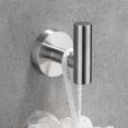 thumbnail image 2 of Bathroom Towel Hook Sus 304 Stainless Steel Coat Hook Round Clothes Towel Coat Bathrobe Hook, 2 of 5