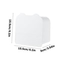 thumbnail image 3 of TopLLC Storage Bins Storage Box Bathroom Vanity Storage Box Napkin Wall Rack Dispenser Napkin Storage Box Napkin Box Pad Organizers and Storage Supplies, 3 of 7