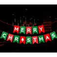 thumbnail image 5 of Feliz Navidad roja y verde para decoraciones de fiesta navideña, decoración del hogar de la chimenea de la repisa de las vacaciones de Navidad, 5 of 5
