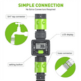 thumbnail image 3 of Digital Water Flow Meter IPX6 Outdoor Garden Hose Water Calculate Consumption Water Flow Rate 3/4inch Thread Connectors, 3 of 6