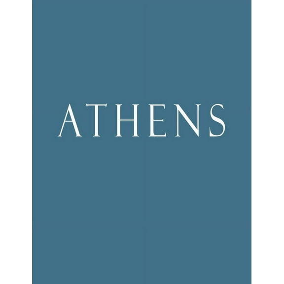 Athens: Decorative Book to Stack Together on Coffee Tables, Bookshelves and Interior Design - Add Bookish Charm Decor to Your