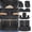 Ford Explorer 6‑Seat|20‑26|Cargo & Floor Mats Set‑Diagonal Grid, variant on Bomely TPE All Weather Cargo Liner & Backrest Mat, Fits Ford Explorer 20-26 6&7-Seater, Waterproof Non-Slip 1PC
