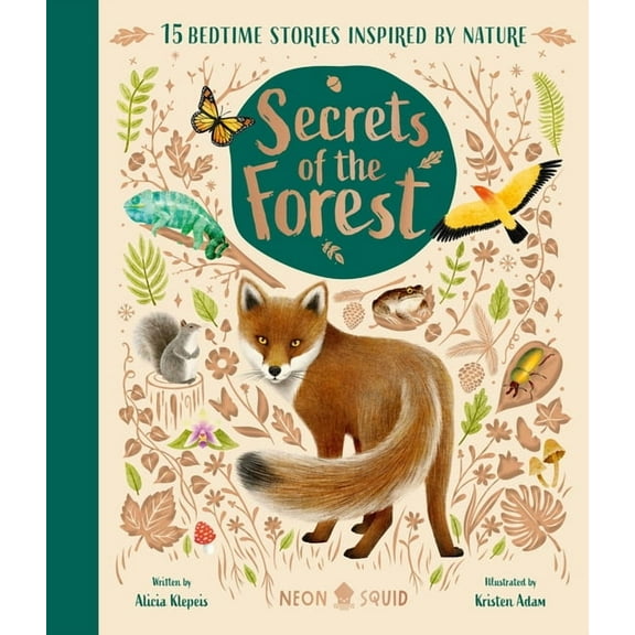 Nature Bedtime Stories Secrets of the Forest: 15 Bedtime Stories Inspired by Nature, (Hardcover)