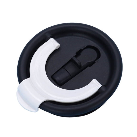 40oz Tumbler Replacement Lid Leak Proof Double Drinking Spout Suction Nozzle Threaded Cap for Reusable Cups Car Accessories