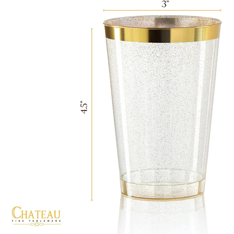 12 Pack: Vintage Gold Glass Glitter by Recollections™