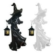 thumbnail image 4 of Maytalsory Statue de Sorcière d'Halloween Intérieur et Extérieur - Résine Durable Production Unique Large Application Blanc 1Set, 4 of 6