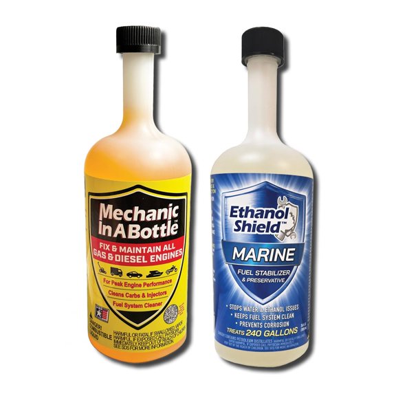 Estabilizador y limpiador de combustible Ethanol Shield Marine 710 mL - 2 pzas