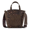 thumbnail image 4 of Wrangler Purse for Women Animal Print Crossbody Bags Top-Handle Shoulder Handbag for Everyday Casual Use, Coffee, 4 of 7