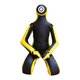 thumbnail image 3 of Bolsa para maniquí de , sin relleno, para karate, judo, taekwondo, artes marciales y judo Amarillo 53 pulgadas, 3 of 8