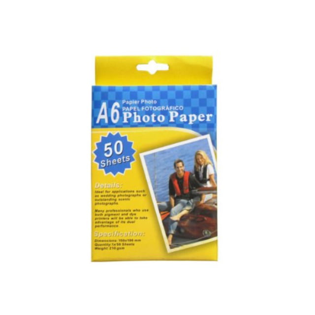 Klas Collega Verrijking a6 photo paper glossy 50 sheets 4 x 6 for inkjet printers bulk new -  Walmart.com