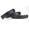 thumbnail image 3 of Men's 2-layer automatic buckle belt headless leather belt leather belt, 3 of 5