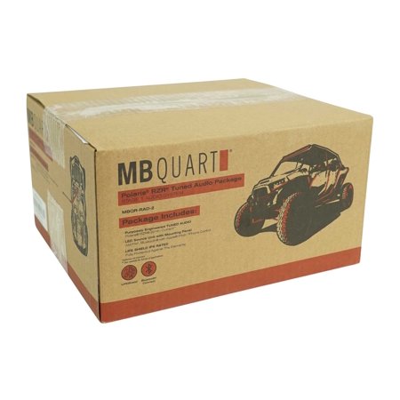 MB Quart - Polaris RZR (2014-current) 160W Stage 1 Source Unit - Black