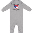 thumbnail image 2 of Inktastic Just a Little Puerto Rican Baby Romper Coveralls, 2 of 4