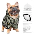 thumbnail image 2 of Bingfone Skull with Dollar Dog Clothes Hoodie, Pet Winter Coat,Puppy Sweatshirts for Small Dogs Boy Girl,Suitable for All Breeds-Medium, 2 of 6