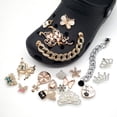 thumbnail image 2 of RV 20 piezas de adornos de sandalias de zueco 3D (joyería de cristal), dijes para zapatos, lindos adornos de zapatos para zuecos, zapatos, sandalias, pulsera DIY Sailing Electrónica, 2 of 5