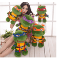 thumbnail image 2 of Peluche Tortugas Ninja 30 Cm Juguete Felpa Suave 1 Pza Xtellar verde, 2 of 4