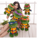 thumbnail image 2 of Peluche Tortugas Ninja 30 Cm Juguete Felpa Suave 1 Pza Xtellar verde, 2 of 4