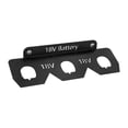 thumbnail image 2 of S SERENABLE Battery Holder Rack Easy Installation Organizer for Garage Office Work Truck 3 Slots, 2 of 7