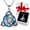 April/White, variant on Birthstone Celtic Trinity Knot Necklace for Women Wear Your Protection Story Elegant Silver-Plated Crystal Jewelry Austrian Perfume Viking Saphire Personalized Pendant
