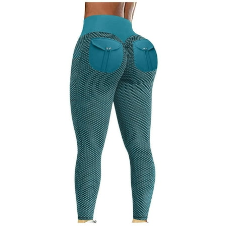 

Contour Leggings for Women with Pockets High Waisted Quick Dry Sports Running Joggers Full-length Compression Pants