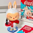 thumbnail image 5 of Labubu Original LOS MONSTERS Labubu muñeca Coca Cola serie figura de acción caja misteriosa Labubu caja ciega regalo de Navidad juguetes para niños, 5 of 5