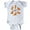 AA-White, variant on Namaste Rex Yoga Master Boys or Girls Baby Bodysuit
