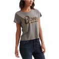 thumbnail image 1 of Camiseta con adornos de Bowie Lucky Brand para mujer gris extragrande, 1 of 1