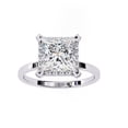 thumbnail image 2 of Gemone 14K Solid Gold 2 CT Princess Cut Lab Grown Diamond Halo Ring, 2 of 2