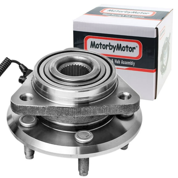 MotorbyMotor Front Wheel Hub and Bearing Assembly Fit 2007-2011 Dodge Nitro, 2008-2012 Jeep Liberty 5 Lugs Hub Bearing w/ABS 2WD 4WD 513270