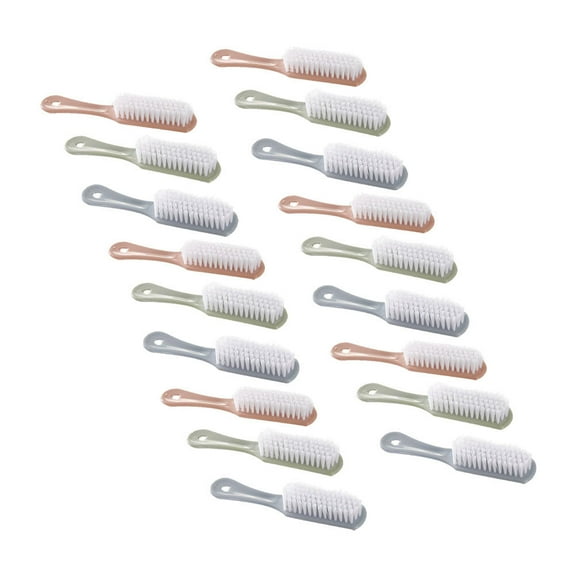 unbranded  18 Pcs Nail Scrubber Wash Clothes Fingernail Cleaning Brush