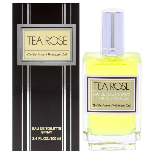 Perfumer's Workshop Tea Rose EDT en aerosol, 100 ml, para mujer