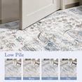 thumbnail image 5 of 6x9 Washable Living Room Distressed Vintage Area Rug, Retro Floral Non Slip Carpet Soft Low Pile Tapis Salon Throw Rug for Bedrooms, Dining Room, Living Room, Office., 5 of 11