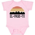 thumbnail image 3 of Inktastic El Paso Texas Skyline Retro Boys or Girls Baby Bodysuit, 3 of 5