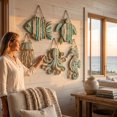 thumbnail image 7 of Coastal Wall Decor with Wooden Octopus,Beach Wall Decor for Ocean Lovers,Ocean Wall Decor 1 Pack, 7 of 7