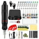 thumbnail image 2 of Juego de máquina de tatuaje profesional, Kit de pluma de tatuaje rotativa con cartuchos de agujas, pistola de tatuaje, fuente de alimentación, Kit completo de tatuaje, 2 of 4