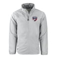 thumbnail image 2 of Men's Cutter & Buck  Gray FC Dallas Big & Tall Charter Eco Knit Recycled Full-Zip Hoodie Jacket, 2 of 3