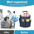 thumbnail image 3 of Portable Cleaning Caddy with Handle, 17L, Blue, 3 of 13