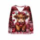 thumbnail image 4 of TaTaai Hoodies Shirts for Women Early Fall Long Sleeve Tops Vintage Graphic Outfits Tops Fashion Pullover Tees Gift, 4 of 5