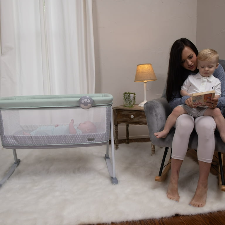 Monbebe Whisper 3 in 1 Rocking Baby Bassinet and Play Yard with  