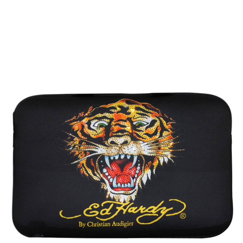 Cute Animal Baby Tiger Lion Tablet Bag Women Men Stylish Full Printed Laptop Computer Protective Case Cover Lightweight Neoprene Fabric Laptop Bag White 13inch