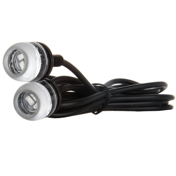 SCITOO fit for Off-Road Car ATV Camper Trunk DRL License Plate Stop Turn Signal Tail Fog Light Eagle Eye LED Light Bulbs 10x Red EE-Epistar-5730-3SMD Eagle Grille Signal Fog Led Light