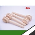 thumbnail image 3 of HAKIDZEL Honey Stirrer Server Wooden Honey Dipper Sticks Light Brown 30PCS for Wedding Favors, 3 of 8