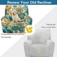 thumbnail image 4 of Kuiaobaty Mandala Flower Print Recliner Chair Cover for Large Recliner Durable Reclining Sofa Slipcover Breathable Reclining Slipcover with Pocket for Living Room, 4 of 8