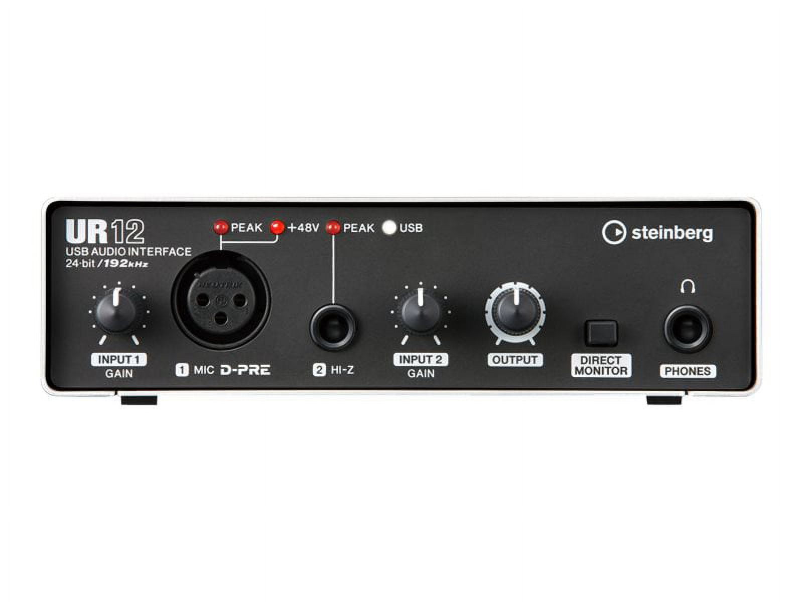 Steinberg UR22C USB Audio Interface, 32-bit/192 kHz, USB-C, DSP