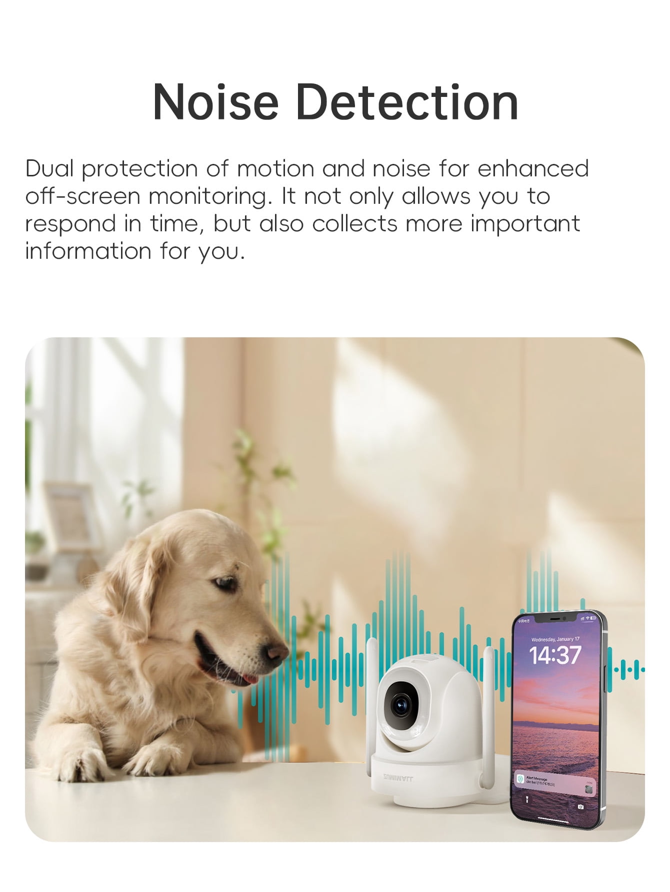 ZUMIMALL 2 Pack 5MP Wired Security Camera, 360° PTZ Auto Tracking, 2.4/5GHz WiFi, Indoor Outdoor, 24/7 Recording, White