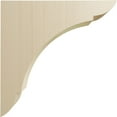thumbnail image 3 of Ekena Millwork 1 3/4"W x 8"D x 8"H Medium Olympic Wood Bracket, Rubberwood (6-Pack), 3 of 4