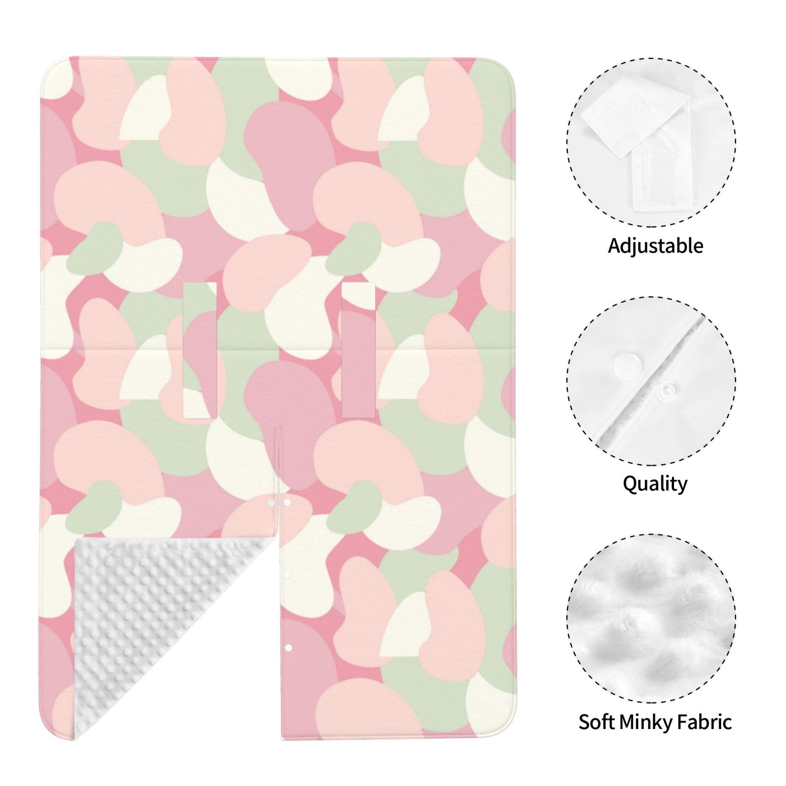 Car Seat Cover Baby - Abstract Pink Purple Camouflage Breathable Infant Car Seat Cover for Baby Carseat, Lightweight Comfort Baby Essentials Must Haves Newborn Stuff for Girl Boy
