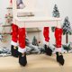 thumbnail image 2 of 4pcs Christmas Snowflakes Chair Leg Covers Christmas Chair Leg Sock Christmas Non-slip Chair Leg Covers For Christmas Table Decorations, Party Decorat, 2 of 5